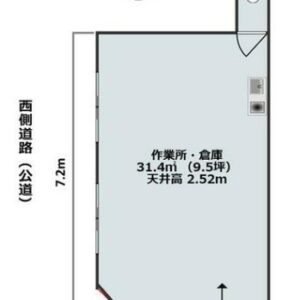 東京都大田区大森西４丁目６－２４　9.5坪　貸倉庫・貸工場｜L-Net（エルネット） 画像4