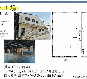 東京都大田区東糀谷３丁目３－１１－１２　207.5坪　貸倉庫・貸工場｜L-Net（エルネット） 画像1