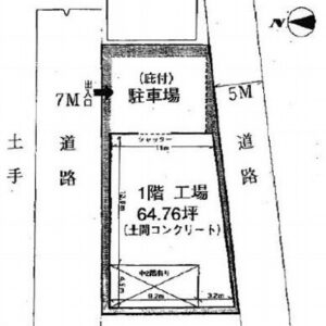 東京都板橋区新河岸１丁目２５－４　64.8坪　貸倉庫・貸工場｜L-Net（エルネット） 画像1