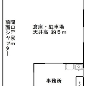 東京都江戸川区西葛西２丁目８　27.3坪　貸倉庫・貸工場｜L-Net（エルネット） 画像1