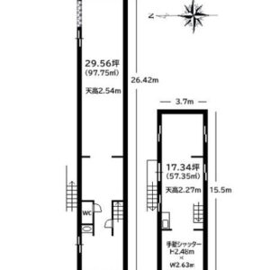 東京都武蔵村山市学園１丁目１０　46.9坪　貸倉庫・貸工場｜L-Net（エルネット） 画像4