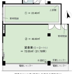 東京都新宿区早稲田鶴巻町５６３　21.8坪　貸倉庫・貸工場｜L-Net（エルネット） 画像4