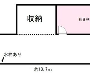 東京都昭島市松原町２丁目８　23.9坪　貸倉庫・貸工場｜L-Net（エルネット） 画像1