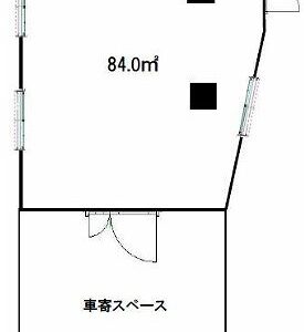 神奈川県横浜市港北区大豆戸町３５４－３　25.4坪　貸倉庫・貸工場｜L-Net（エルネット） 画像1