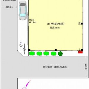 神奈川県川崎市高津区北見方２丁目２９－１　24.5坪　貸倉庫・貸工場｜L-Net（エルネット） 画像1