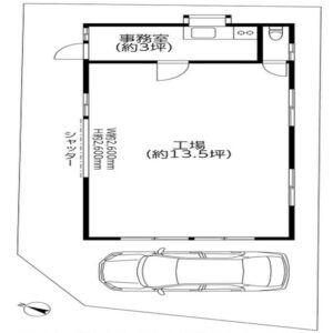 神奈川県相模原市中央区田名３８３３－６ 16.5坪 貸倉庫・貸工場｜L-Net（エルネット）