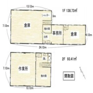 千葉県野田市中根１７１－２　70.2坪　貸倉庫・貸工場｜L-Net（エルネット） 画像4