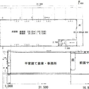 埼玉県戸田市大字新曽１０７０　108.6坪　貸倉庫・貸工場｜L-Net（エルネット） 画像3