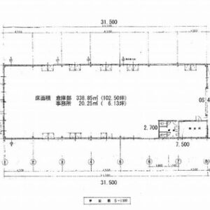 埼玉県戸田市大字新曽１０６９　108.6坪　貸倉庫・貸工場｜L-Net（エルネット） 画像4