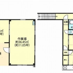 埼玉県川口市在家町１８－１７　33.1坪　貸倉庫・貸工場｜L-Net（エルネット） 画像1