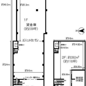 埼玉県戸田市上戸田１丁目１０－５　98.9坪　貸倉庫・貸工場｜L-Net（エルネット） 画像1