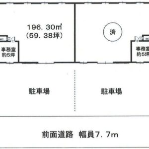 埼玉県川越市大字山田1686-1  59.4坪 貸倉庫・貸工場｜L-Net（エルネット）