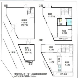 埼玉県比企郡川島町大字上伊草８３３－４　44.2坪　貸倉庫・貸工場｜L-Net（エルネット） 画像1