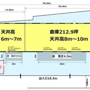 埼玉県春日部市赤沼１４１４　217.9坪　貸倉庫・貸工場｜L-Net（エルネット） 画像1