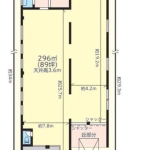 埼玉県越谷市大間野町３丁目５１　89.5坪　貸倉庫・貸工場｜L-Net（エルネット） 画像1