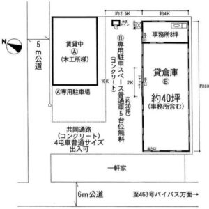 埼玉県さいたま市岩槻区大字末田262-1 39.9坪 貸倉庫・貸工場｜L-Net（エルネット）