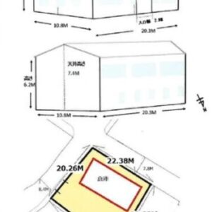 埼玉県越谷市谷中町３丁目４６－２　67.8坪　貸倉庫・貸工場｜L-Net（エルネット） 画像1
