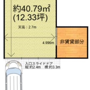 埼玉県志木市上宗岡５丁目１７－１４　12.3坪　貸倉庫・貸工場｜L-Net（エルネット） 画像4