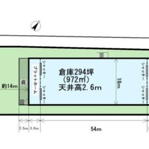 埼玉県越谷市大字増林４２１５－１　294坪　貸倉庫・貸工場｜L-Net（エルネット） 画像3