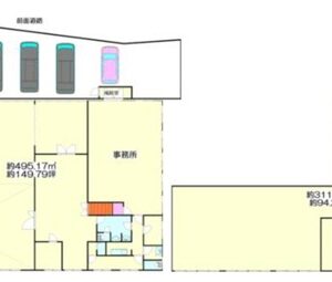 埼玉県八潮市大字新町１９４－１　244坪　貸倉庫・貸工場｜L-Net（エルネット） 画像4