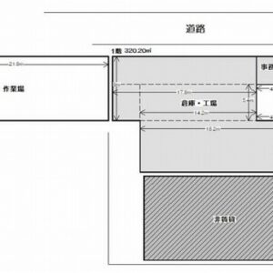茨城県鉾田市台濁沢２２０７－２　155.2坪　貸倉庫・貸工場｜L-Net（エルネット） 画像1