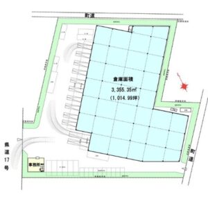 茨城県猿島郡境町大字長井戸 1037.2坪 貸倉庫・貸工場｜L-Net（エルネット）