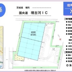 茨城県猿島郡境町大字長井戸７３０－１ほか 1008.8坪 貸倉庫・貸工場｜L-Net（エルネット）