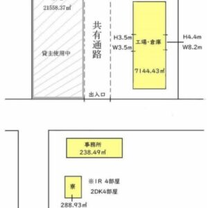 茨城県古河市諸川　2161.2坪　貸倉庫・貸工場｜L-Net（エルネット） 画像4