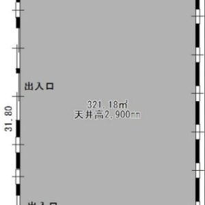 群馬県桐生市浜松町２丁目４－２１　240.4坪　貸倉庫・貸工場｜L-Net（エルネット） 画像3