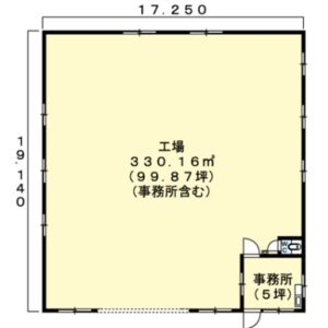 群馬県太田市東新町７９０　99.8坪　貸倉庫・貸工場｜L-Net（エルネット） 画像1