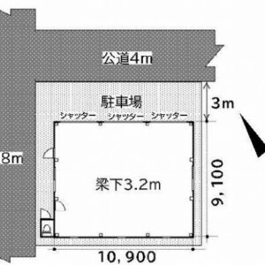 東京都板橋区成増４丁目１２－６　30.5坪　貸倉庫・貸工場｜L-Net（エルネット） 画像1