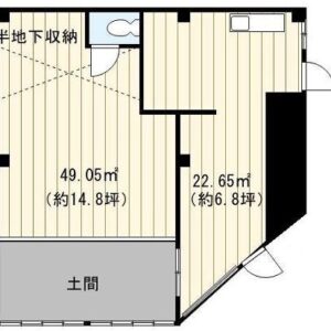 東京都荒川区西日暮里６丁目６６－１　21.7坪　貸倉庫・貸工場｜L-Net（エルネット） 画像1