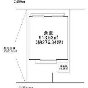 東京都足立区入谷５丁目１６－１３　276.3坪　貸倉庫・貸工場｜L-Net（エルネット） 画像1