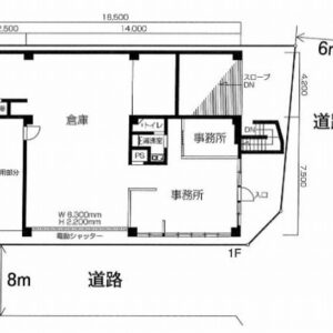 東京都練馬区中村北１丁目１６－１　54.2坪　貸倉庫・貸工場｜L-Net（エルネット） 画像1