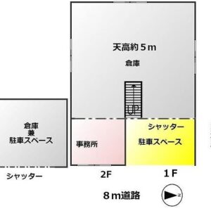 東京都荒川区東日暮里２丁目３３－４　56坪　貸倉庫・貸工場｜L-Net（エルネット） 画像1
