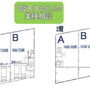 東京都大田区本羽田３丁目１３－１４　68.6坪　貸倉庫・貸工場｜L-Net（エルネット） 画像1