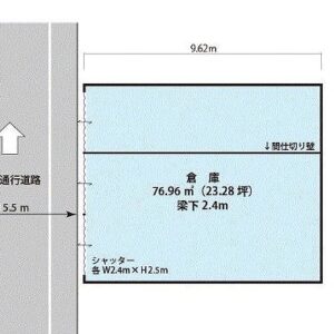 東京都台東区清川１丁目２６－３　23.3坪　貸倉庫・貸工場｜L-Net（エルネット） 画像1