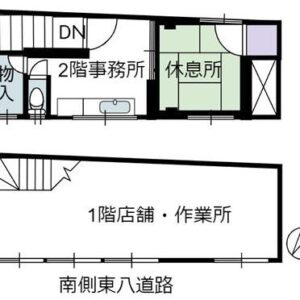 東京都小金井市前原町５丁目９－４　17.2坪　貸倉庫・貸工場｜L-Net（エルネット） 画像1