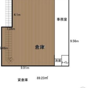東京都荒川区西日暮里５丁目３１－３　27坪　貸倉庫・貸工場｜L-Net（エルネット） 画像1