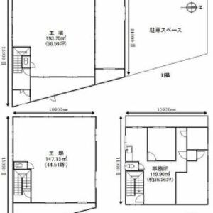 東京都八王子市中野上町２丁目７－６　134.1坪　貸倉庫・貸工場｜L-Net（エルネット） 画像1