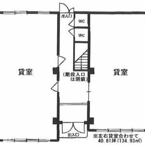 東京都目黒区上目黒３丁目１０－８　40.8坪　貸倉庫・貸工場｜L-Net（エルネット） 画像1