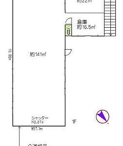 東京都足立区西伊興４丁目６－３１　61.1坪　貸倉庫・貸工場｜L-Net（エルネット） 画像1