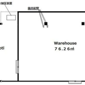 東京都大田区中央８丁目４３－１２　23.1坪　貸倉庫・貸工場｜L-Net（エルネット） 画像1