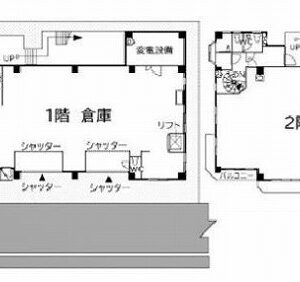 東京都板橋区板橋２丁目９－９　105.4坪　貸倉庫・貸工場｜L-Net（エルネット） 画像1