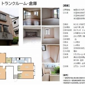 東京都世田谷区代沢３丁目　30.2坪　貸倉庫・貸工場｜L-Net（エルネット） 画像1