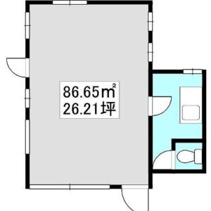 東京都板橋区三園１丁目１２－１１　26.2坪　貸倉庫・貸工場｜L-Net（エルネット） 画像1