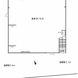 東京都文京区白山２丁目１１－１　26.2坪　貸倉庫・貸工場｜L-Net（エルネット） 画像1