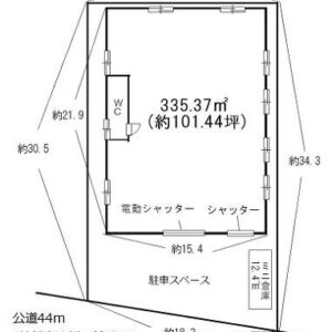 東京都足立区入谷3丁目12-9 101.4坪 貸倉庫・貸工場|L-Net(エルネット) 画像1 東京都足立区入谷3丁目12-9 101.4坪 貸倉庫・貸工場|L-Net(エルネット) 画像1