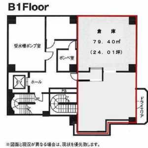 東京都千代田区岩本町３丁目　24坪　貸倉庫・貸工場｜L-Net（エルネット） 画像1