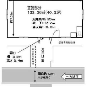 東京都江東区南砂１丁目１２－２４　40.3坪　貸倉庫・貸工場｜L-Net（エルネット） 画像1